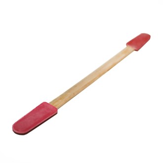 Lyžička na odber materskej kašičky - guma a drevo